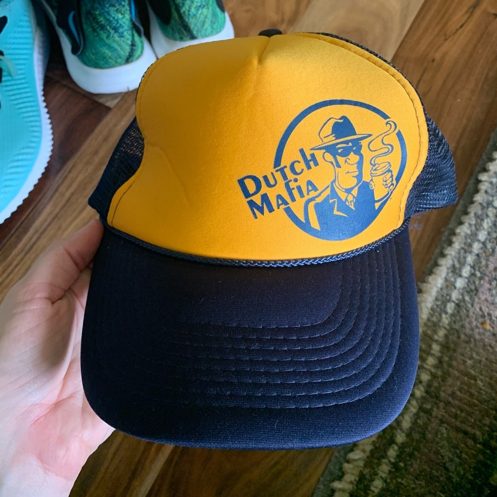 Dutch bros old school Dutch mafia hat